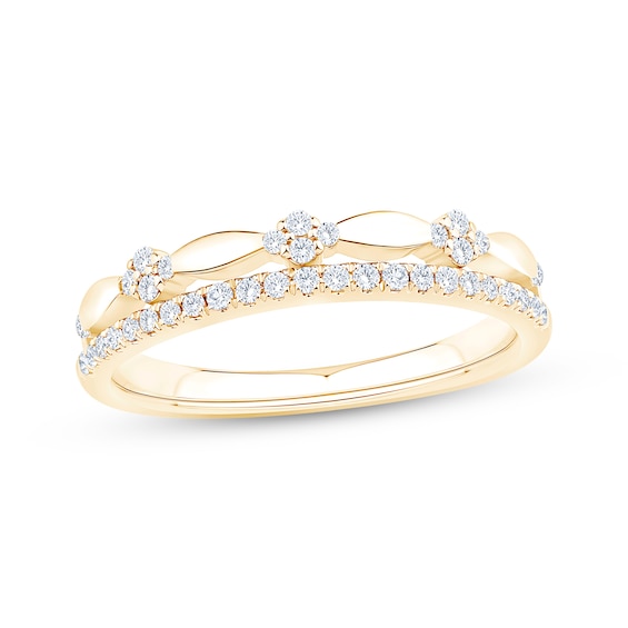 Now + Forever Diamond Anniversary Ring 1/4 ct tw 10K Gold