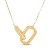 Thumbnail Image 1 of STUDIO BY KAY Link Necklace 24K Yellow Gold Vermeil Sterling Silver 18"