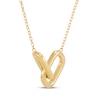 Thumbnail Image 2 of STUDIO BY KAY Link Necklace 24K Yellow Gold Vermeil Sterling Silver 18"