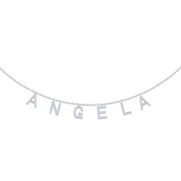 Letter Name Necklace (1 Name)