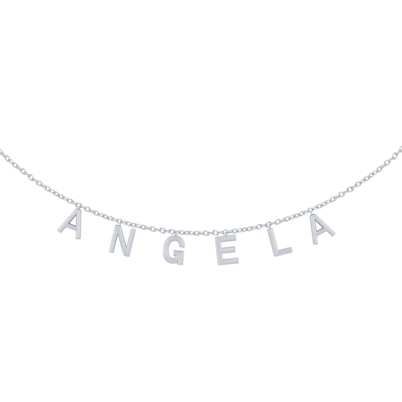 Letter Name Necklace (1 Name)
