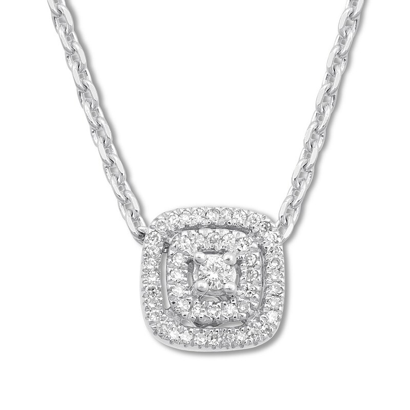 Diamond Fashion Necklace 1 10 Ct Tw Sterling Silver Kay - Diamond Fashion Pendant Diamond Fashion Necklace 1 10 Ct Tw Sterling Silver Kay - Diamond Fashion Pendant