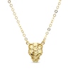 Thumbnail Image 1 of Italian Brilliance Diamond-Cut Panther Necklace 14K Yellow Gold 18&quot;
