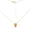Thumbnail Image 1 of Italian Brilliance Diamond-Cut Panther Necklace 14K Yellow Gold 18"