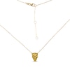 Thumbnail Image 2 of Italian Brilliance Diamond-Cut Panther Necklace 14K Yellow Gold 18&quot;