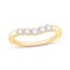 Thumbnail Image 1 of Now + Forever Diamond Contour Anniversary Band 1/2 ct tw 14K Yellow Gold
