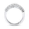 Thumbnail Image 1 of THE LEO Diamond Enhancer Ring 1 ct tw Round-cut 14K White Gold