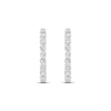Thumbnail Image 2 of KAY Lab-Grown Diamonds Hoop Earrings 2 ct tw 14K White Gold