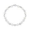 Thumbnail Image 0 of Cultured Pearl & Mariner Link Bracelet Sterling Silver 7.5”