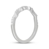 Thumbnail Image 8 of Neil Lane Diamond Contour Wedding Band 1/5 ct tw 14K White Gold