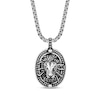 Thumbnail Image 1 of Men's Lion's Head Necklace Stainless Steel 24&quot;