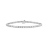 Thumbnail Image 0 of Men's Lab-Created Diamonds by KAY Tennis Bracelet 6 ct tw 10K White Gold 8.5