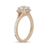 Thumbnail Image 5 of Neil Lane Artistry Round-Cut Lab-Grown Diamond Halo Engagement Ring 2 ct tw 14K Yellow Gold