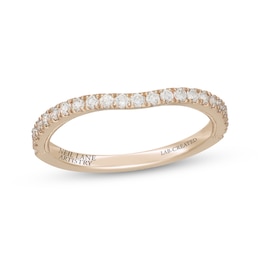 Neil Lane Artistry Lab-Grown Diamond Contoured Wedding Band 1/3 ct tw 14K Yellow Gold