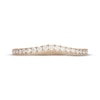 Thumbnail Image 9 of Neil Lane Artistry Lab-Grown Diamond Contoured Wedding Band 1/3 ct tw 14K Yellow Gold