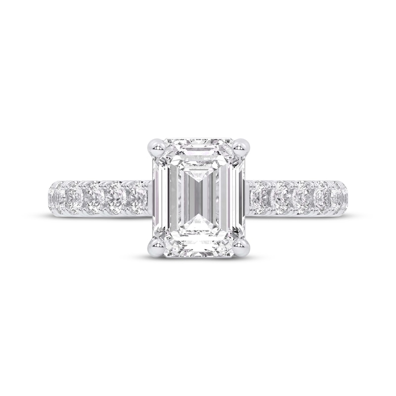 LabCreated Diamonds by KAY EmeraldCut Engagement Ring 21/2 ct tw 14K