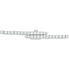 Thumbnail Image 2 of Diamond Tennis Bracelet with Magnetic Clasp 1 ct tw 10K White Gold 7&quot;