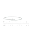 Thumbnail Image 3 of Diamond Tennis Bracelet with Magnetic Clasp 1 ct tw 10K White Gold 7&quot;