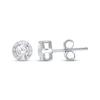 Thumbnail Image 3 of Round-Cut Diamond Solitaire Gift Set 1/3 ct tw Sterling Silver (J/I3)