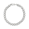 Thumbnail Image 1 of Bead Chain Bracelet 6mm Solid Sterling Silver 7.5&quot;