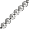 Thumbnail Image 2 of Bead Chain Bracelet 6mm Solid Sterling Silver 7.5&quot;