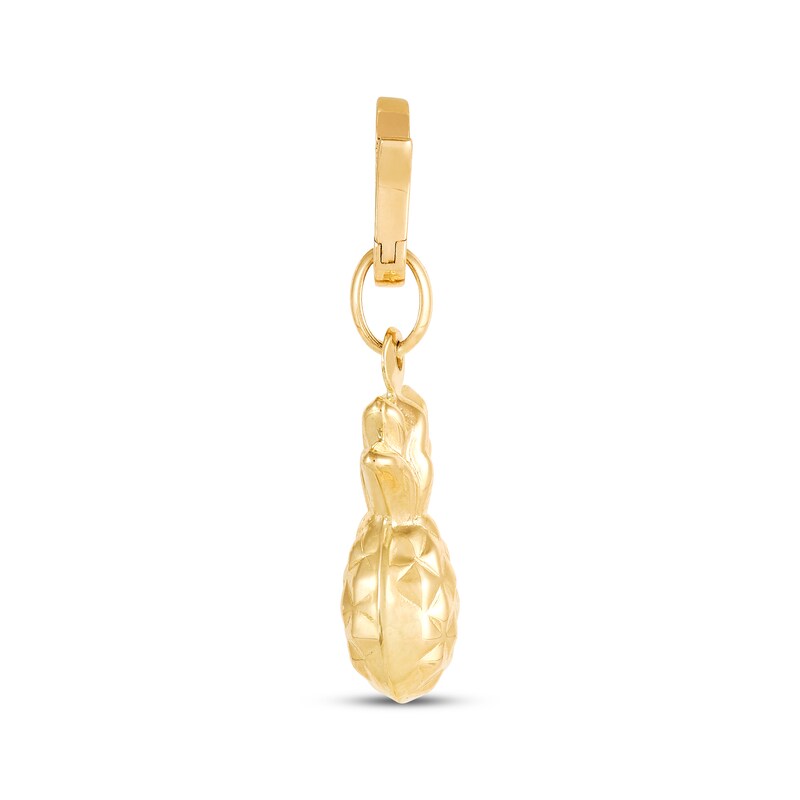 Main Image 3 of Charmed Memories Pineapple Charm 10K Yellow Gold