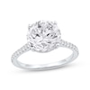 Thumbnail Image 1 of Now + Forever Lab-Grown Diamonds Round-Cut Engagement Ring 4-1/3 ct tw 14K White Gold