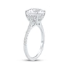 Thumbnail Image 2 of Now + Forever Lab-Grown Diamonds Round-Cut Engagement Ring 4-1/3 ct tw 14K White Gold