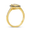 Thumbnail Image 3 of Le Vian Multi-Diamond Oval Ring 5/8 ct tw 14K Honey Gold