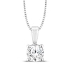 Thumbnail Image 2 of KAY Lab-Grown diamonds Round-Cut Solitaire Gift Set 1/2 ct tw 10K White Gold (I/SI2)