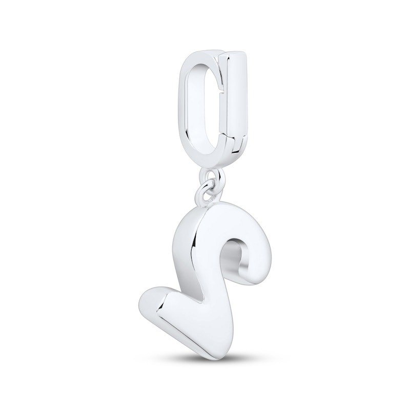 Main Image 3 of Charmed Memories Number 2 Charm Sterling Silver