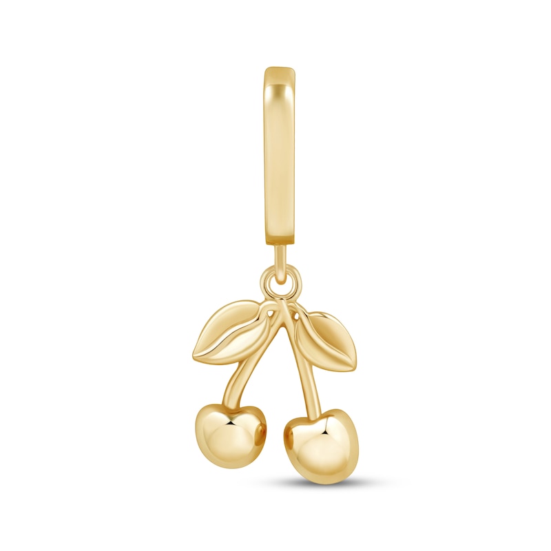 Main Image 1 of Charmed Memories Cherries Charm 10K Yellow Gold