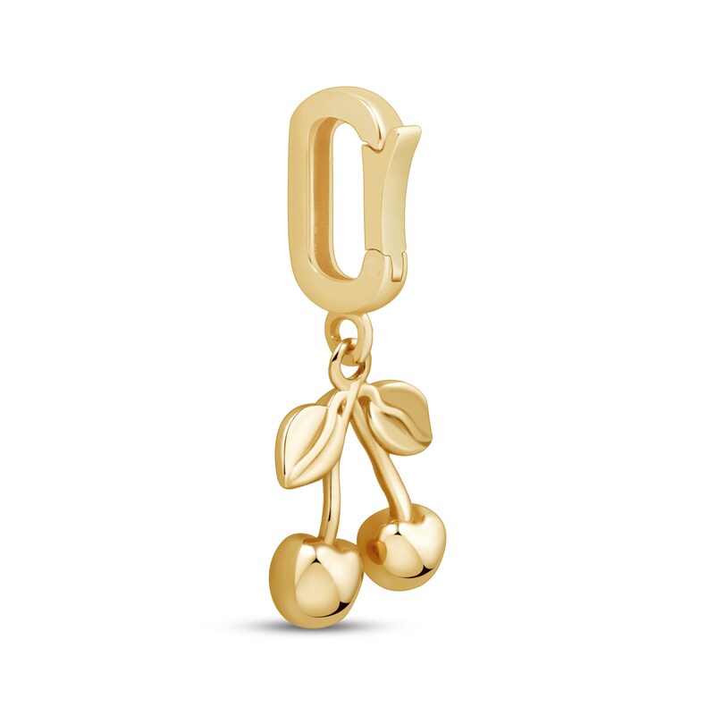 Main Image 3 of Charmed Memories Cherries Charm 10K Yellow Gold