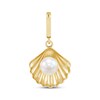Thumbnail Image 1 of Charmed Memories Cultured Pearl & Seashell Charm 10K Yellow Gold