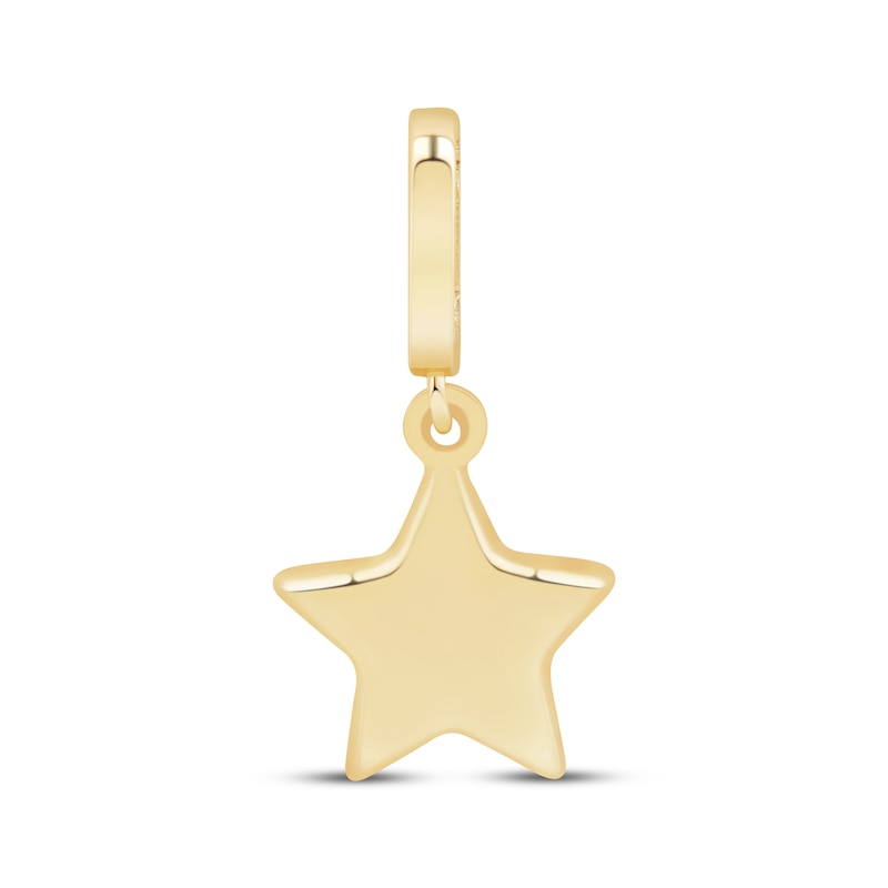 Main Image 1 of Charmed Memories Star Charm 10K Yellow Gold