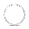 Thumbnail Image 3 of Now + Forever Men's Domed Comfort-Fit Wedding Band 10K White Gold 8mm