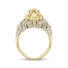 Thumbnail Image 4 of Men's Diamond Lion's Head With Crown Ring 1/2 ct tw 10K Yellow Gold