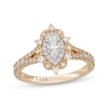 Thumbnail Image 1 of Neil Lane Marquise-Cut Diamond Halo Engagement Ring 7/8 ct tw 14K Two-Tone Gold