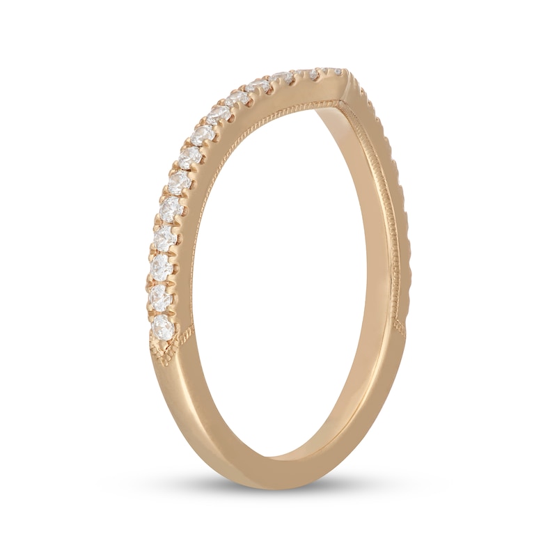 Main Image 2 of Neil Lane Diamond Chevron Wedding Band 1/4 ct tw 14K Yellow Gold
