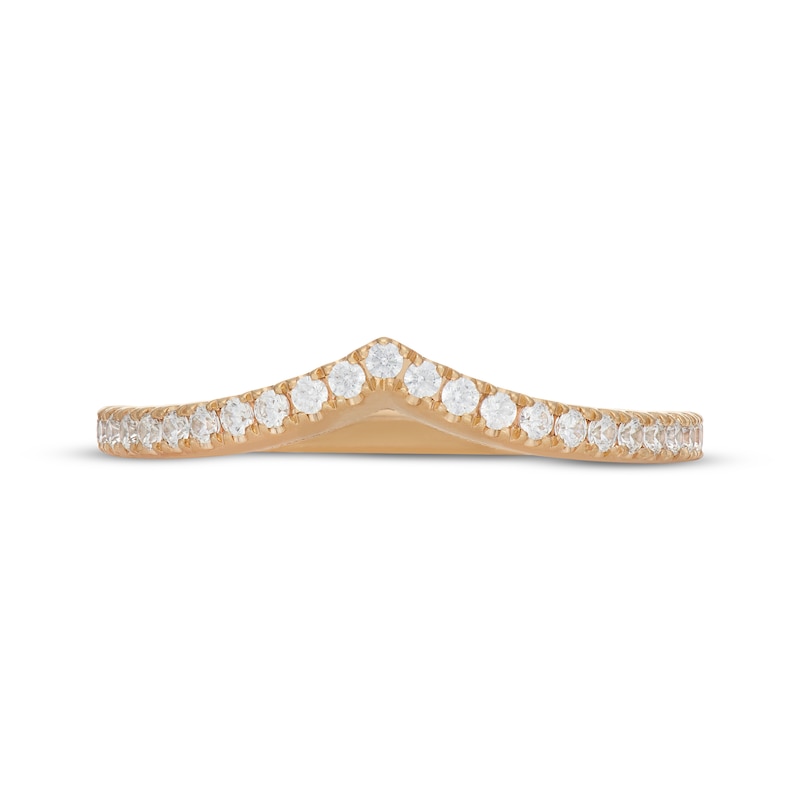 Main Image 3 of Neil Lane Diamond Chevron Wedding Band 1/4 ct tw 14K Yellow Gold