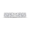 Thumbnail Image 4 of Now + Forever Pear-Shaped Lab-Grown Diamond Eternity Ring 3 ct tw 14K White Gold