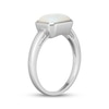 Thumbnail Image 2 of STUDIO BY KAY Emerald-Cut Mother-of-Pearl Ring Sterling Silver