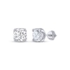 Thumbnail Image 1 of THE LEO Legacy Lab-Grown Diamond Round-Cut Solitaire Stud Earrings 2 ct tw 14K White Gold (F/VS2)