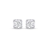 Thumbnail Image 2 of THE LEO Legacy Lab-Grown Diamond Round-Cut Solitaire Stud Earrings 2 ct tw 14K White Gold (F/VS2)