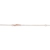 Thumbnail Image 4 of Oval-Cut Morganite Open Frame Necklace 10K Rose Gold 18"