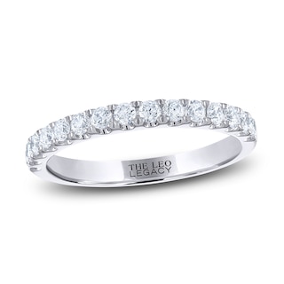 THE LEO Legacy Lab-Grown Diamond Wedding Band 1/2 ct tw 14K White Gold
