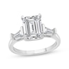 Thumbnail Image 1 of Now + Forever Lab-Grown Diamonds Emerald-Cut Engagement Ring 3-1/2 ct tw 14K White Gold