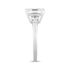 Thumbnail Image 2 of Now + Forever Lab-Grown Diamonds Emerald-Cut Engagement Ring 3-1/2 ct tw 14K White Gold