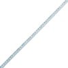 Thumbnail Image 2 of STUDIO BY KAY Swiss Blue Topaz Tennis Bracelet Sterling Silver 7.25"