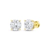 Thumbnail Image 1 of KAY Lab-Grown Diamonds Round-Cut Solitaire Stud Earrings 3 ct tw 14K Yellow Gold (F/SI2)